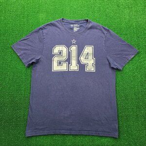 Dallas‎ Cowboys Tshirt Mens Large Blue Short Sleeve 214 NFL Football Sports Tee